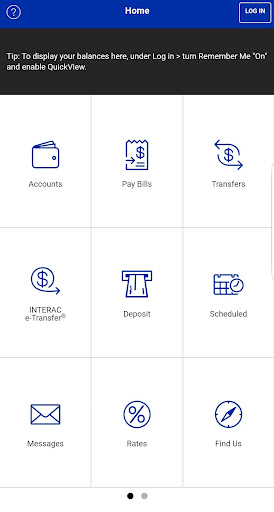 Android application GFCU MOBILE screenshort