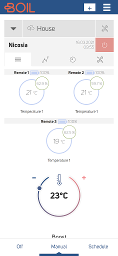 Android application BOIL by Vesta screenshort