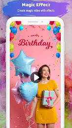 Birthday Video Maker with Song poster 6
