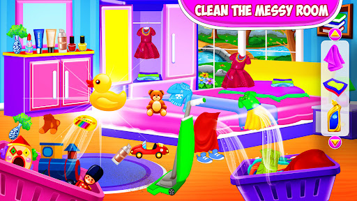 Android application Sweet Girl House Clean up screenshort