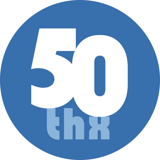 50thanks – say 