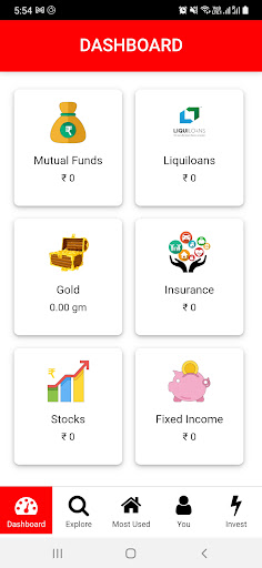 Android application HPC INVSOLUTION screenshort