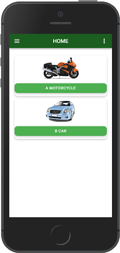 Android application Driver theory test Ireland screenshort