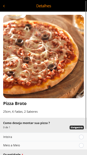 Company Pizzas Screen 3