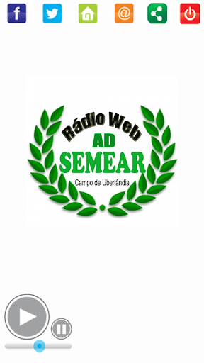 Android application Rádio Web Ad Semear Online screenshort