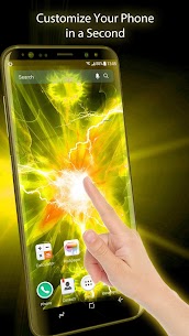Electric Screen for Prank Live Wallpaper &Launcher For PC 4