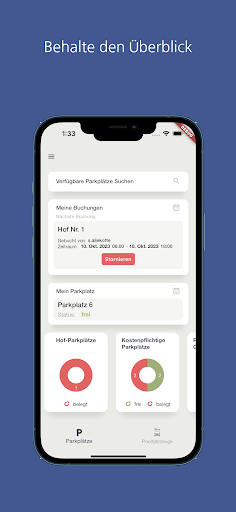 Android application FirmParking screenshort