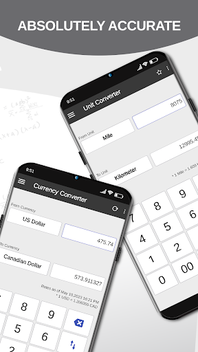 Calculator - BMI & Converter Screen 2