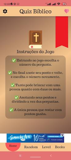 Quiz Bíblico screenshot 1