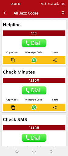 Sim Codes  All Pakistan Codes