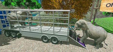 Simulador de caminhão animais poster 10