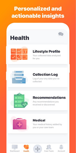 HealthSnap Screen 2