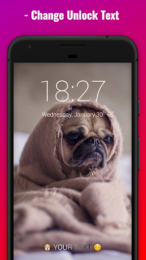 Cute Puppy Lock Screen Screen 3