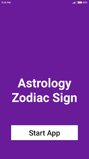 Android application Find Zodiac Sign screenshort
