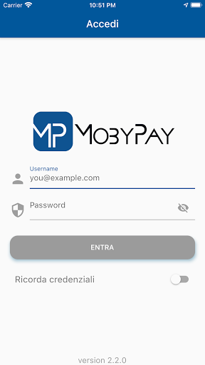 MobyPay Screen 2