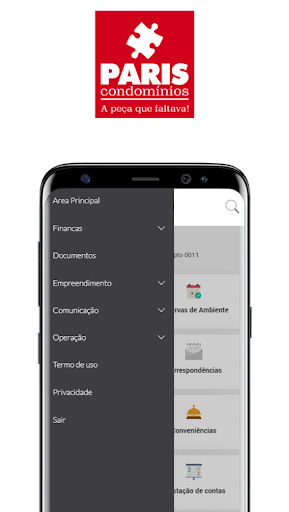 Android application Paris Adm screenshort