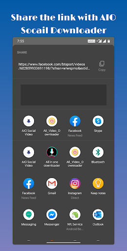 AIO Social Video Downloader Screen 2