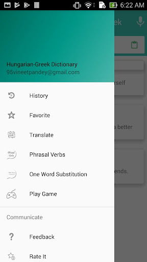 Hungarian Greek Dictionary