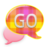GO SMS - Strawberry Banana icon