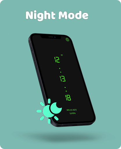 Clock Titan - A Digital Clock Screen 2