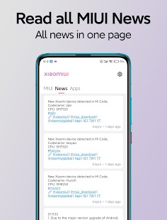 MIUI Downloader | News & Apps Screenshot