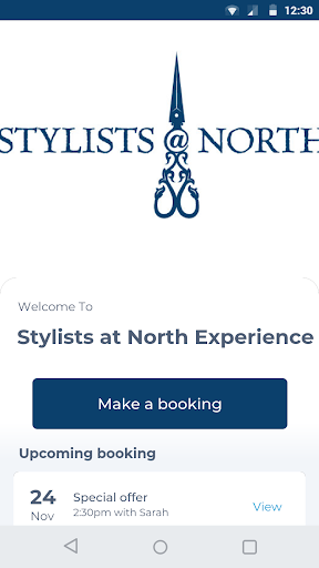 Android application Stylists at North Experience screenshort