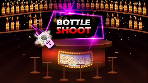 Android application Bottle Shoot Game Forever screenshort