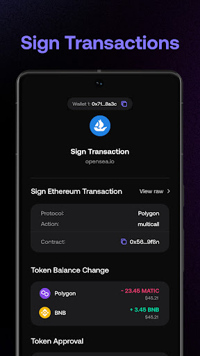 Harbor - Crypto Wallet Screen 3