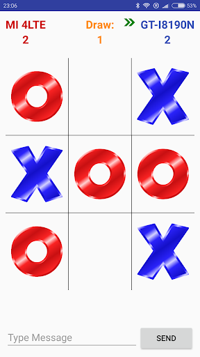Android application TicTacToe screenshort