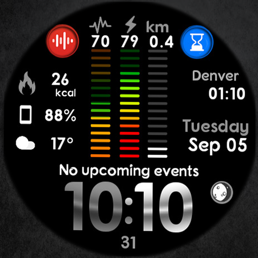 Digital Watch Face CRC069