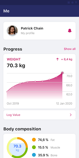 Evoke Health Hub Screen 3