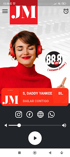 Android application JM Madeira - 88.8 FM screenshort