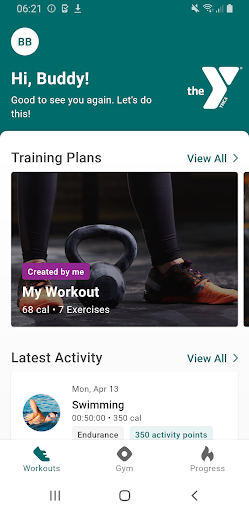 Android application Meadowlands YMCA screenshort