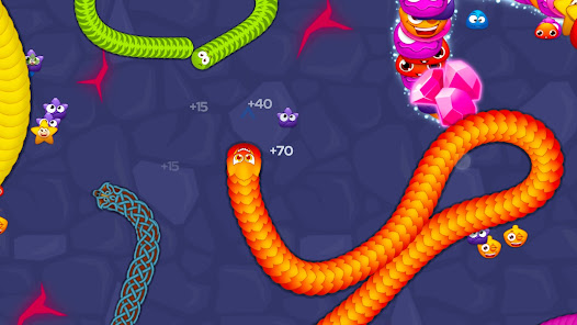 Worm Hunt – Snake game iO zone Mod APK 3.3.4 (Unlimited money) Gallery 5