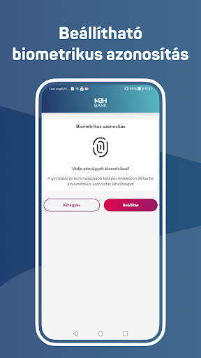 Android application MBH Vállalati App screenshort