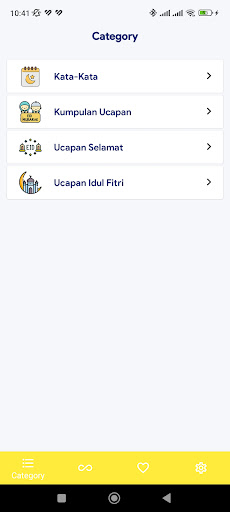 Android application Ucapan Idul Fitri 2024 screenshort