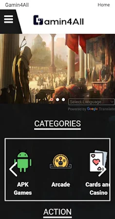 GAMIN4ALL - Screenshot 1