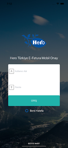 Android application Hero Fatura Onay screenshort