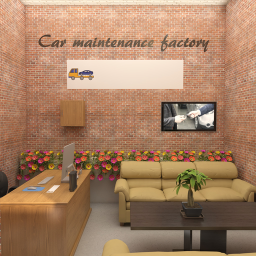 Escape game: Car maintenance factory