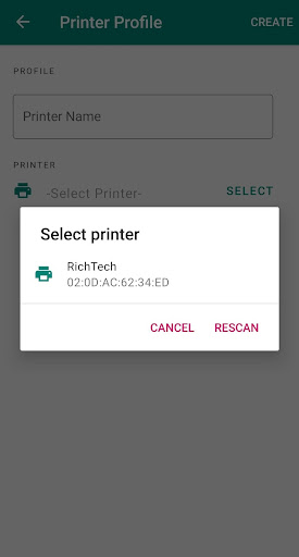 Xilnex Add-on: Bluetooth Print Screen 2
