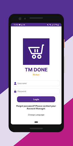 Android application TM DONE Picker screenshort
