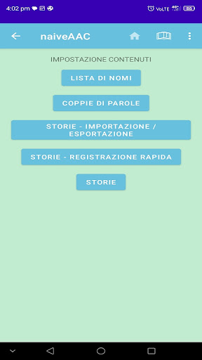 Android application naive AAC screenshort