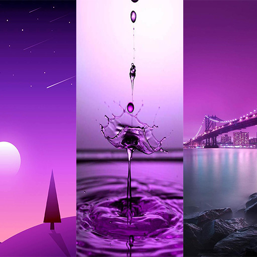 Ungu Purple Wallpaper logo