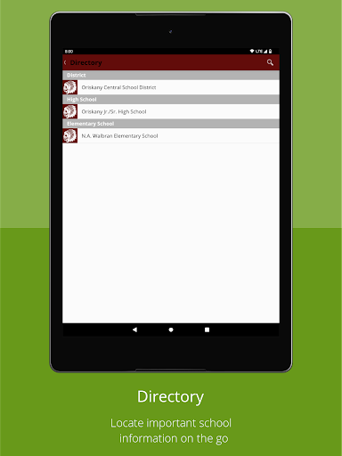 Oriskany CSD Screen 2