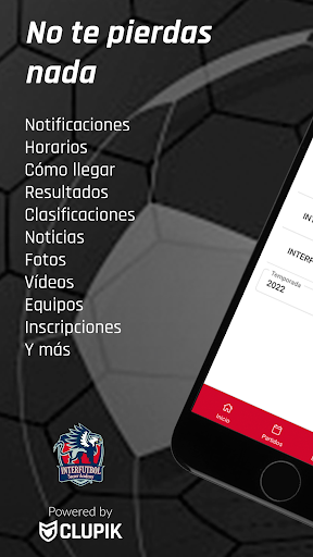 Interfutbol Soccer Academy Screen 2