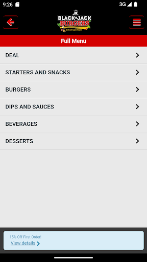 Blackjack Burgers Screenshot