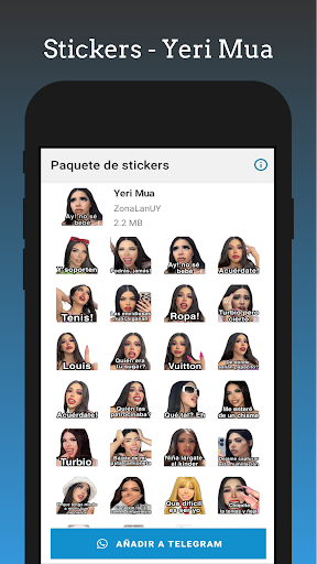 Stickers - Yeri Mua - Telegram