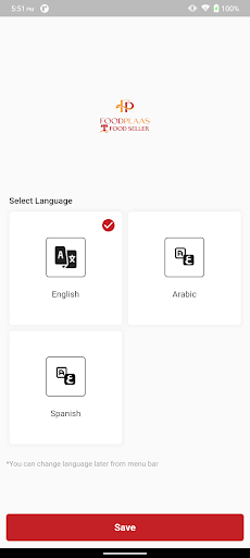 Android application FoodPlaas Seller Store screenshort