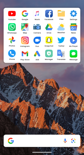 Tiny Icons Widget Resize Screen 2