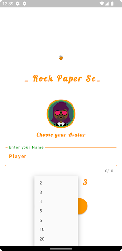 Android application Hand Clash: Rock Paper Scissor screenshort